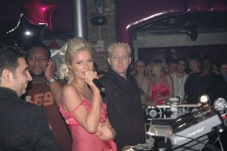 Paris Hilton and Jimmy Joslin.  Paris Hilton's 24th b-day