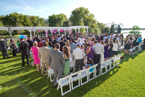 Lake Mary Events Center Wedding DJ Ceremony