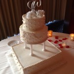 Orlando Airport Marriott Wedding Cake